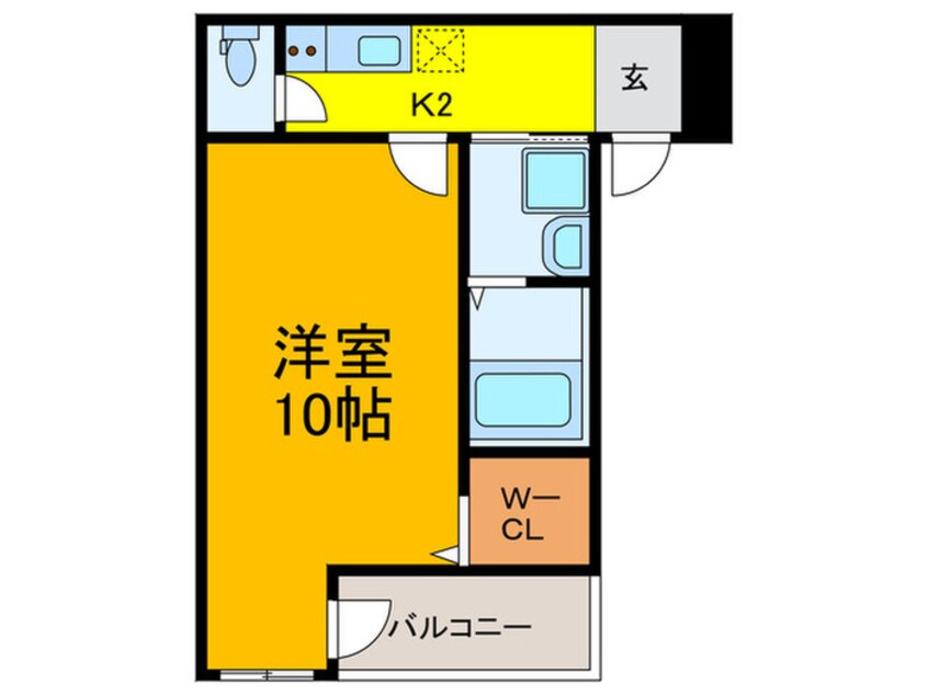 間取図 フジパレス近鉄八尾Ⅲ番館