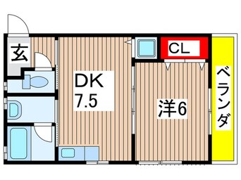 間取図 ガーデンプレス南武庫之荘