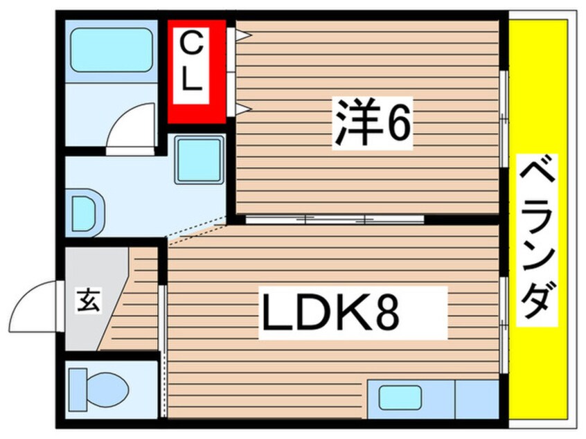 間取図 ガーデンプレス南武庫之荘