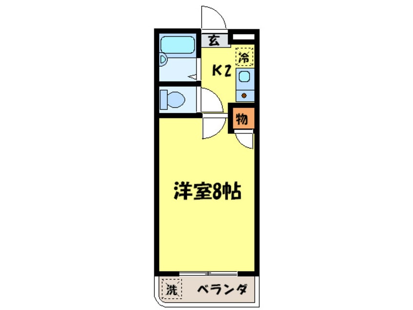 間取図 ベルヴィ武者小路