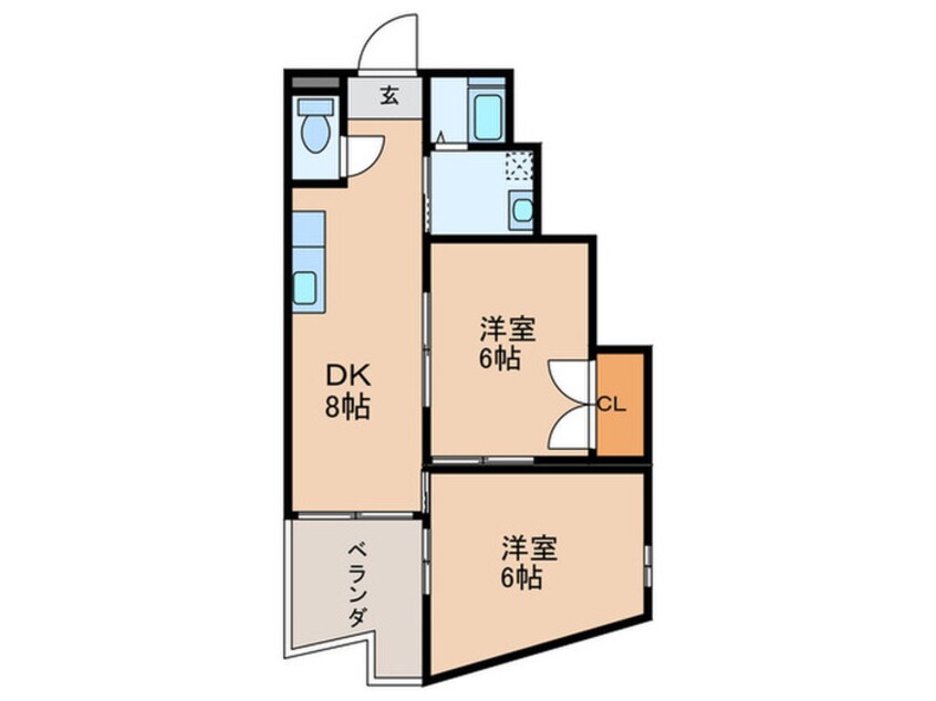 間取図 メゾン有恒ビル