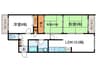 ヴェルデ三番館 3LDKの間取り