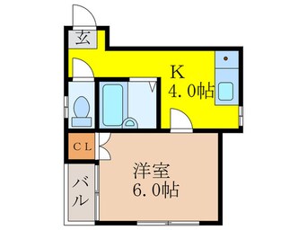 間取図 メイト淡路