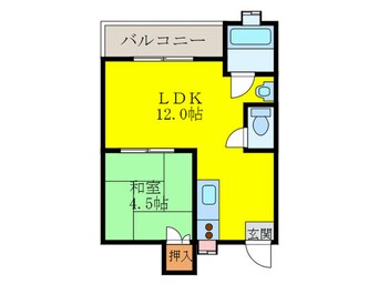 間取図 東明マンション