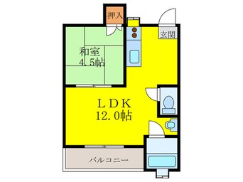 間取図 東明マンション