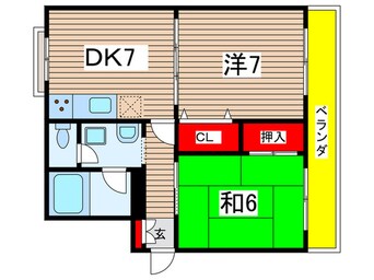 間取図 青葉ハイツ