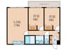 i.House01 2LDKの間取り