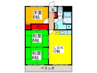 間取図 グランドール新石切