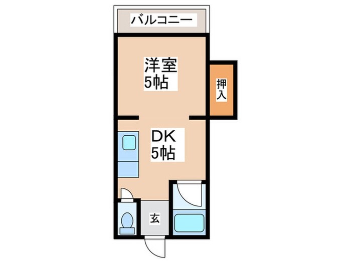 間取り図 サニーハイツ長居
