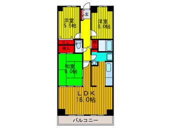 間取図 PHOENIX COURT交野Ⅰ北棟