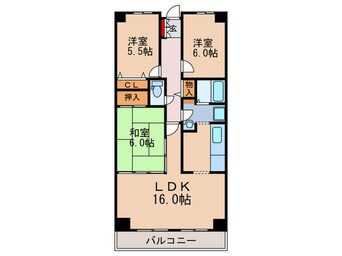 間取図 PHOENIX COURT交野Ⅰ北棟