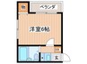 サンシャイン香里２ 1Rの間取り
