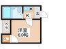 サンシャイン香里２ 1Kの間取り