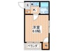 サンシャイン香里２ 1Kの間取り