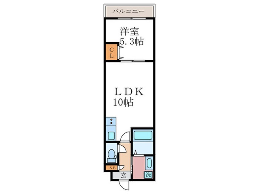 間取図 サクシード宝ヶ池