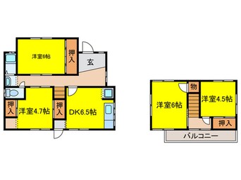 間取図 クラシコ自然田810-22