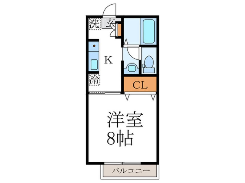 間取図 ファミール山吹