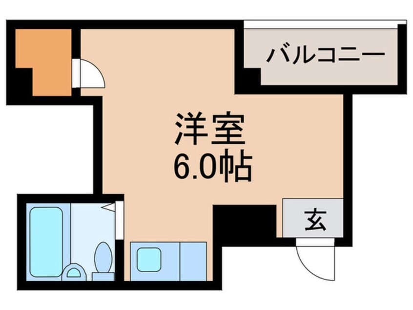 間取図 ＪＰアパートメント旭Ⅱ