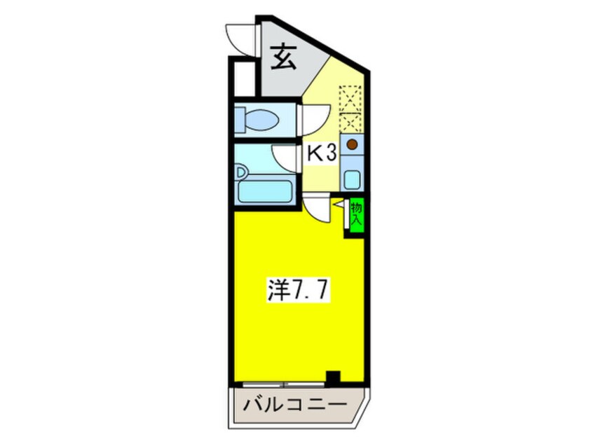 間取図 ロイヤルイトウ