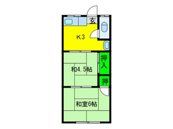 間取図 平野マンション