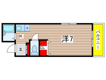 間取図 サンピア宇多野