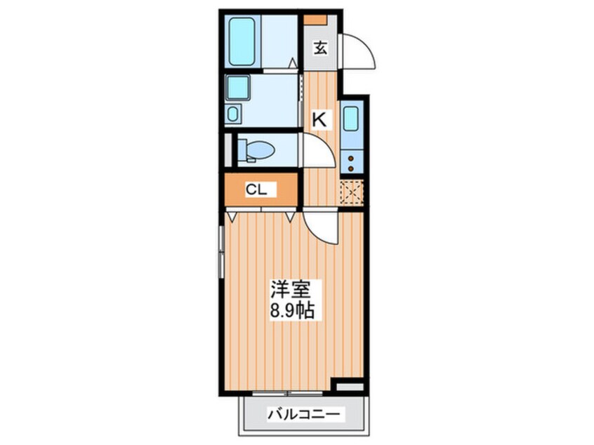 間取図 ソラーナ古川橋