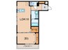 光　Haus+ 1LDKの間取り