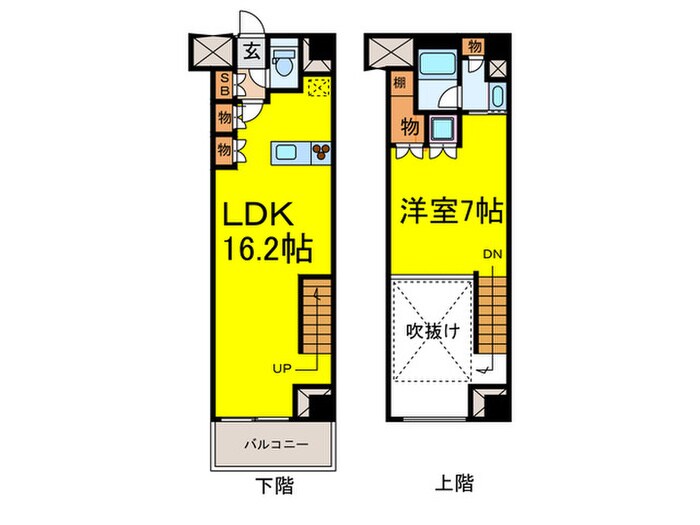 間取り図 KDXレジデンス本町橋