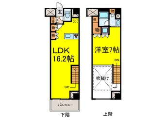 間取図 KDXレジデンス本町橋