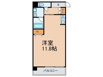 間取図 KDXレジデンス本町橋