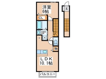 間取図 クラ－ルコ－ト