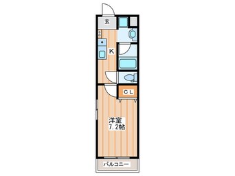 間取図 カーサ寝屋川