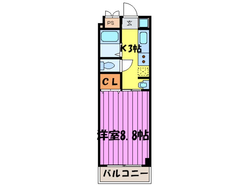 間取図 リバ－ライズ高井田