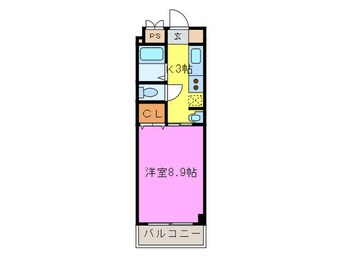 間取図 リバ－ライズ高井田