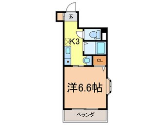 間取図 リバ－ライズ高井田