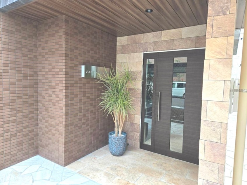 エントランス部分 シェルメール住吉本町