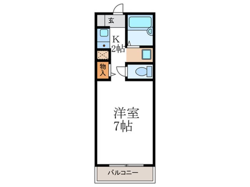 間取図 東方ビル