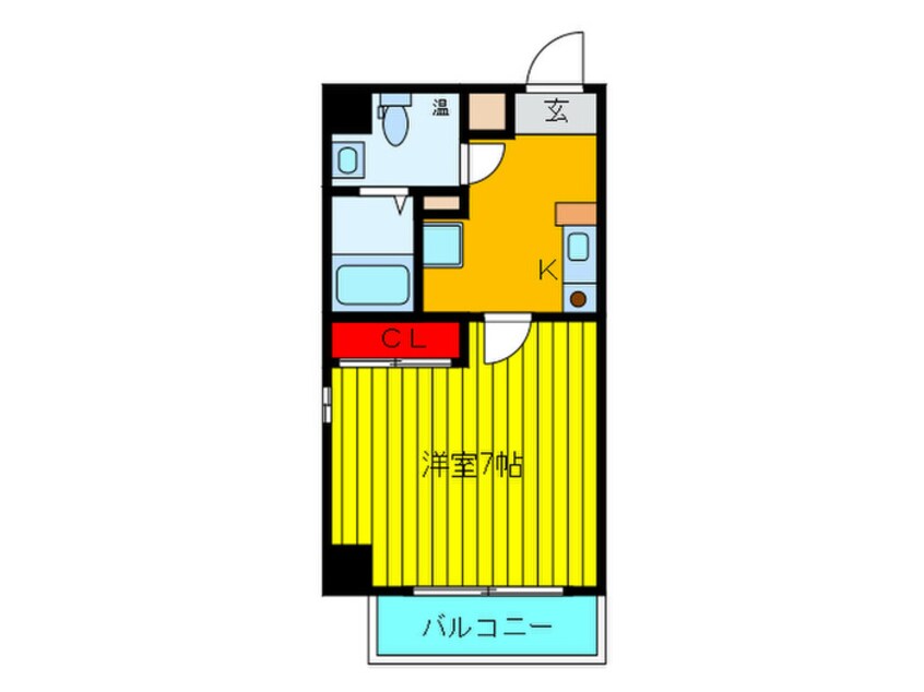 間取図 ラフォ－レ東野田