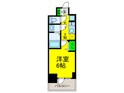 ﾌﾟﾚｻﾝｽ松屋町ｳﾞｨｺﾞﾗｽ(204)の間取図
