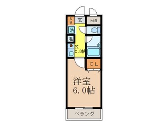 間取図 コンチェルト豊津