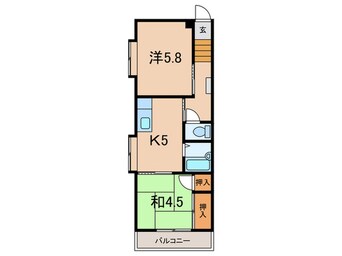 間取図 サンパレス