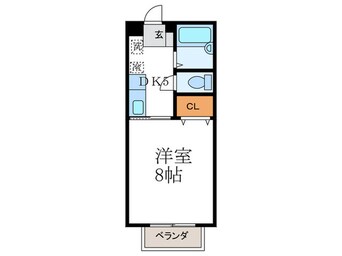 間取図 北白川ハイツ