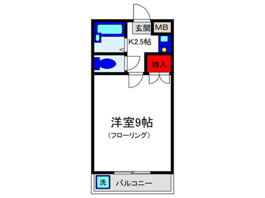 間取図 シティハイツ壱番館