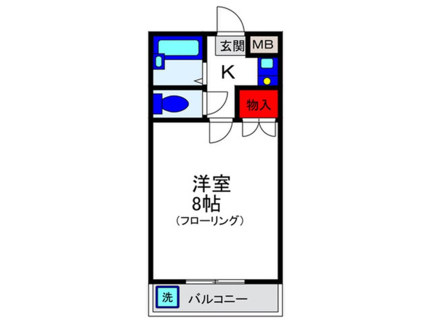 間取図 シティハイツ壱番館