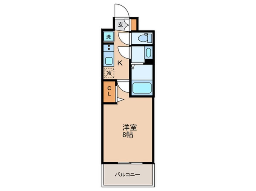 間取図 ソルテラス京都JUJO華(507)