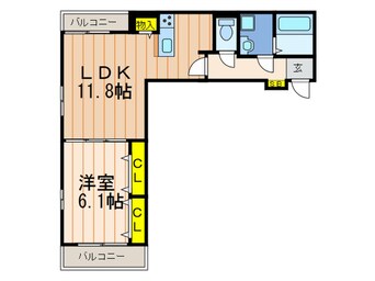 間取図 フラワータウン ジャスミン