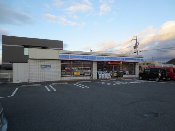 ローソン長尾荒阪店(コンビニ)まで425m フラワータウン ジャスミン
