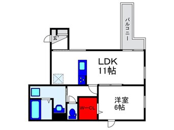 間取図 レジデンスシーズⅢ