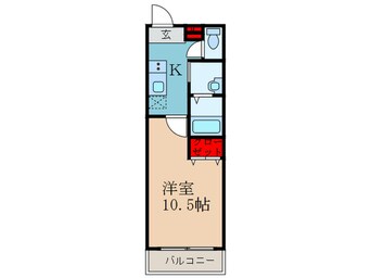 間取図 フジパレス江坂Ⅲ番館