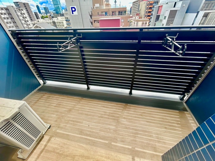 ベランダ・バルコニー ﾌﾟﾚｻﾝｽ難波ｲﾝﾌｨﾆﾃｨ(711)